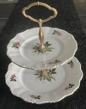 Seltmann Weiden Porzellan Etagere Theresia •0•• Rosenmotiv