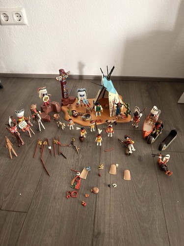 Playmobil indianer dorf - playmobil,