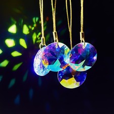 Sahoottie 12 Pcs Gold Crystal