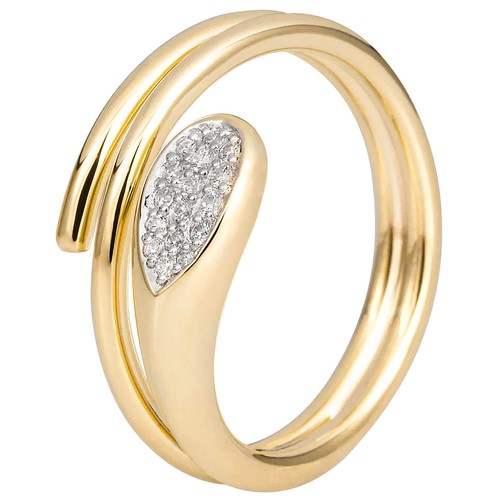 Ring aus 585 gold - ring, mit