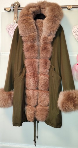 Luxuriöser echtpelz parka - luxuriöser, –