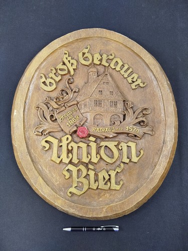 Werbeschild groß gerauer - werbeschild,