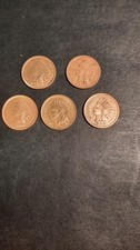 Lot  5 Stück  , 1 Cent 1901 1903 1896  etc. USA  Indian Head Cent