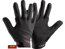 LEKI Master Long - Nordic Walking Handschuh - schwarz - Trekking Biking Skating 