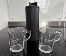 2 Senseo  Kaffee Gläser +