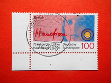 BM. Briefmarken BRD 1990 Deutscher Hausfrauen-Bund (DHB) Mi. Nr. 1461 o Eckrand