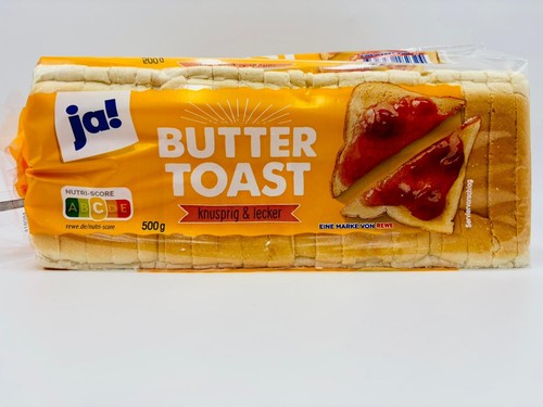 Rewe butter toastbrot - butter,