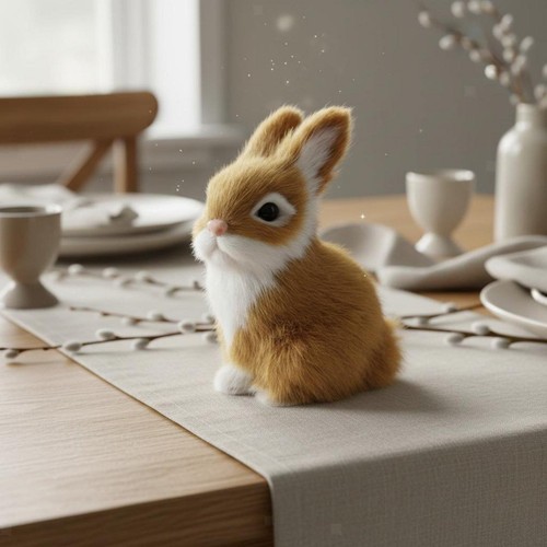 Lebensechter osterhase - lebensechter,
