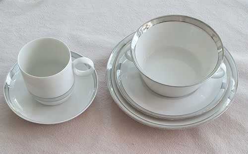 Porzellan rosenthal platinrand - porzellan,