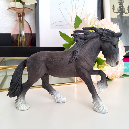 Schleich pferd 13734 shire - pferd,