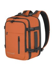 Erweiterbarer Handgepäck Rucksack 40x25x20 leicher Bordgepäck für Ryanair