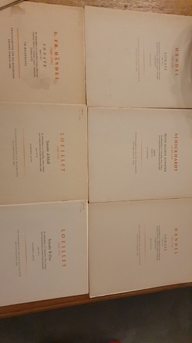 Notenhefte altblockflöte - 9, +