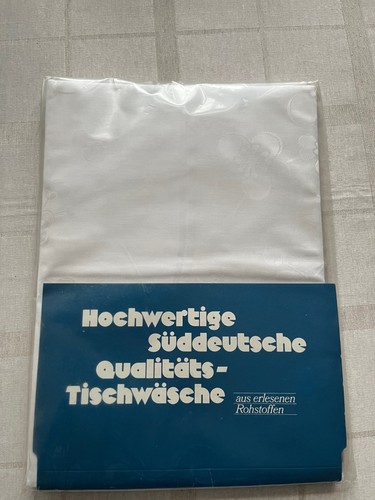 Tischdecke weiß damast - weiß, /