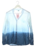 CANNERY ROW VINTAGE Blusenshirt Damen Bluse Gr. DE 38 blau Casual-Look