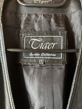 weste herren LEDER Schwarz, Gr. XXL,  guter Zustand siehe Photos, Tiger Leather