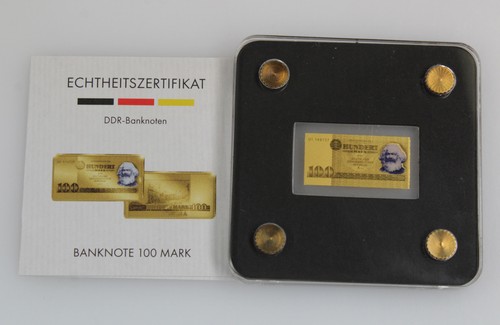 Motivbarren banknote ddr 100 - motivbarren,