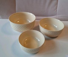 DDR Schüsseln Schüsselset 3 teilig Keramik, Torgau 