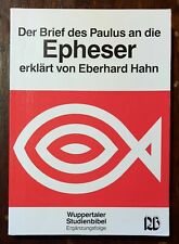 Wuppertaler Studienbibel, NT, Ergänzungsfolge, Der Brief Epheser /  Zustand gut