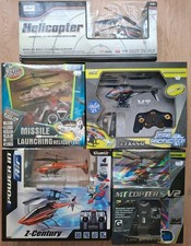 5x RC Helikopter Heli KONVOLUT - in OVP, aber Akkus alt und verbaut - Bastler