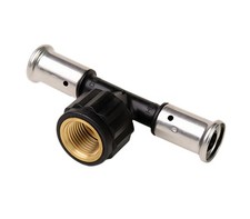 Henco PVDF 13PK-160416BP T-Buchse Eisen Mitte 16 mm x 1/2" x 16 mm 