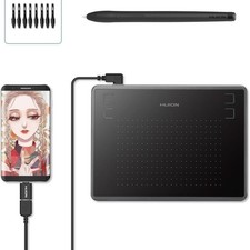 HUION Inspiroy H430P Grafiktablett, Modellnr H430P, Grafiktablett, 4,8 x 3 Zoll