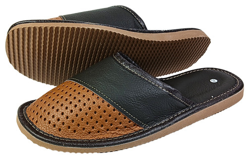 Herren hausschuhe leder - herren,