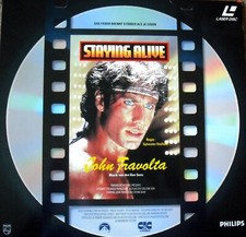 Laserdisc " STAYING ALIVE "-