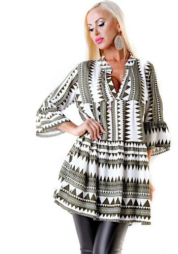 Tunika kaftan damen ethno - tunika,