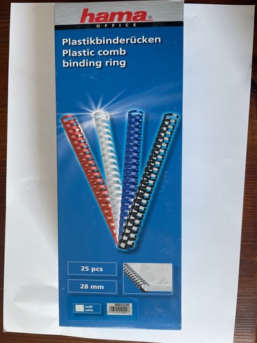 25x renz plastikbinderücken - 25x,