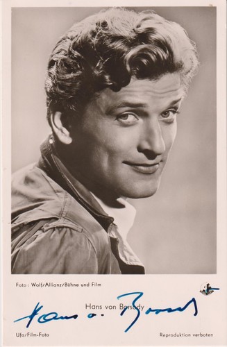 Hans von borsody original - von,