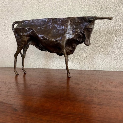 Bronzeskulptur stier toro - bronzeskulptur,