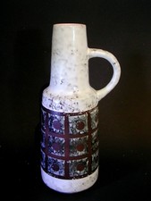 Henkel Vase MCM Mid Century Modern EGP VEB Haldensleben 4072 op art / space age