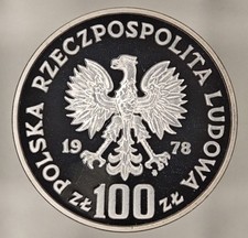 Polen 100 Zloty, 1978