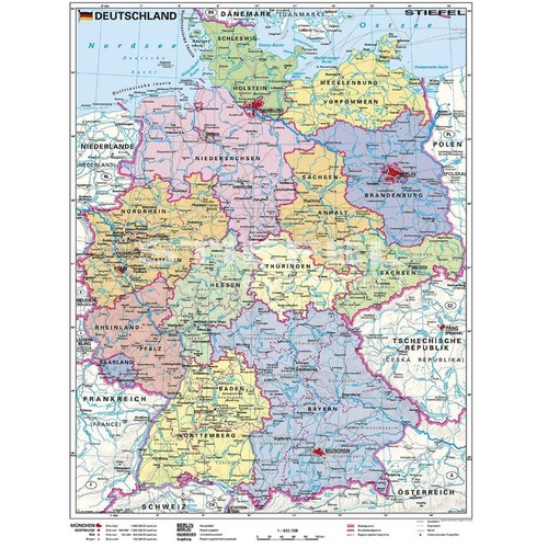 Stiefel landkarte deutschland - stiefel,