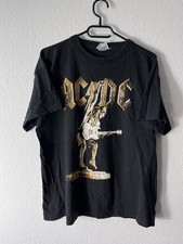 AC/DC Stiff Upper Lip Vintage 2000 00’s European Tour Single Stitch T-Shirt