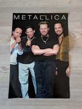 Poster Metallica 90er / 2000er Jahre aus Zeitschrift Bravo