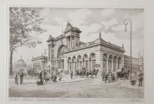 Druck Ansicht Stettiner Bhf