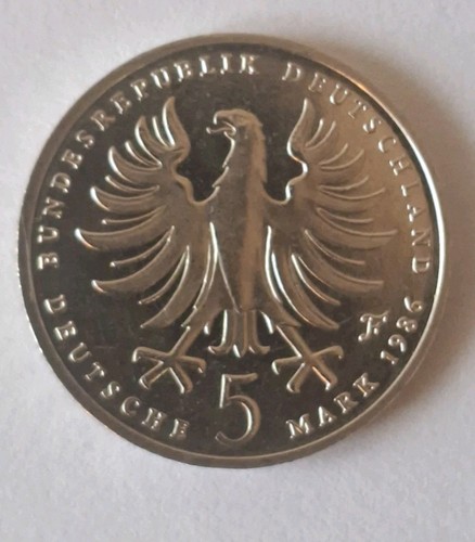 Gedenkmünze 1986 - dm, gedenkmünze,