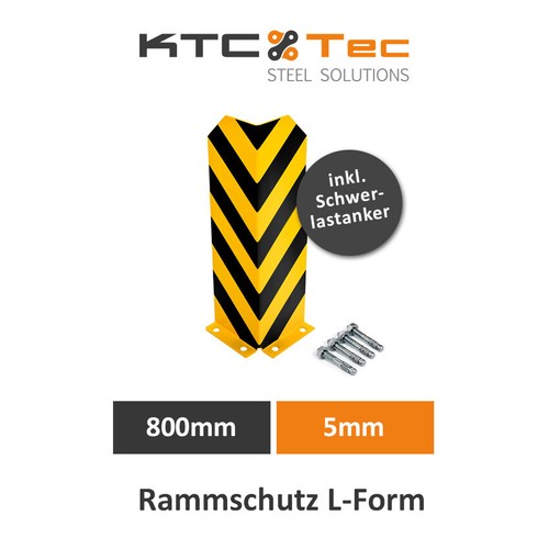 Rammschutz form 800mm - l-form,
