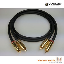 ViaBlue 2x 2m Cinch-Kabel