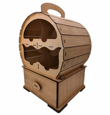 Bar für Whisky Fass