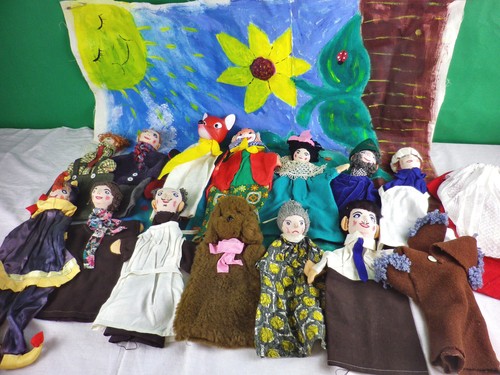 Handpuppen puppentheater - handpuppen,