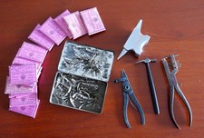 Altes uhrmacherwerkzeug und - altes,