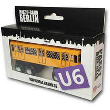 Holz U-Bahn Berlin U6 -