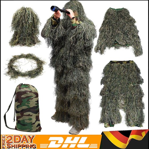 Pcs set ghillie tarnanzug - pcs,
