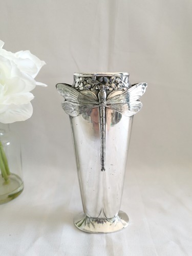 Gallia seltene vase - vase, libéllule