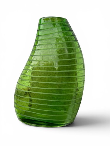 Tschechische grüne kunst glas - kunst,