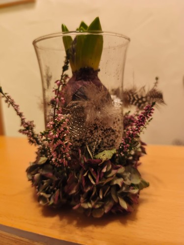 Deko hyazinthen glas - deko, cm