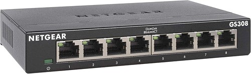 Netgear gs308 lan - lan, switch