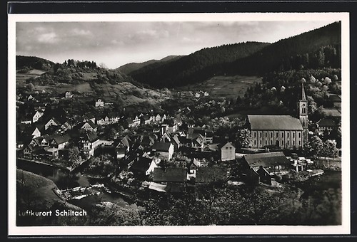 Ansichtskarte schiltach - ansichtskarte,